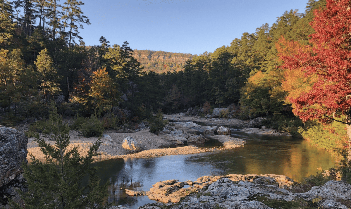 Hiking Arkansas in Fall - Ouachita National Forest