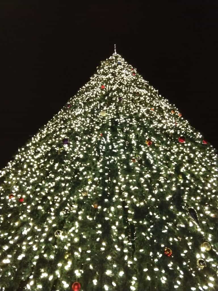 Christmas Tree in Downtown Conway Arkansas