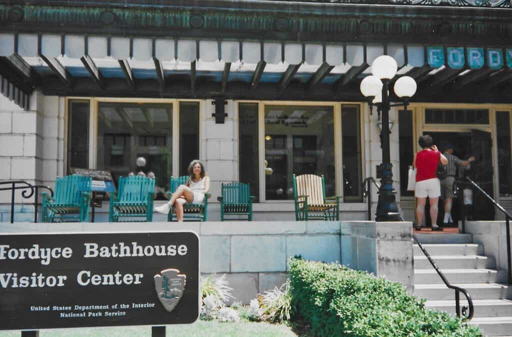 Outside view of Fordyce Bathouse in Hot Springs, one of the best Arkansas museums